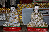 Inle Lake Myanmar. Pindaya, the famous Shwe Oo Min pagoda, a natural cave filled with thousands of gilded Buddha statues.